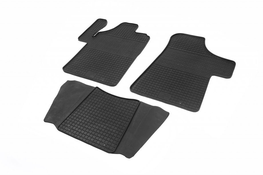 Mercedes Vito W639 2004–2014 Rubberen automatten (3 stuks, Polytep) Foto 5