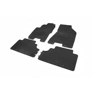 Rubberen vloermattenset (4 stuks, Polytep) Hyundai Tucson JM 2004– foto 1