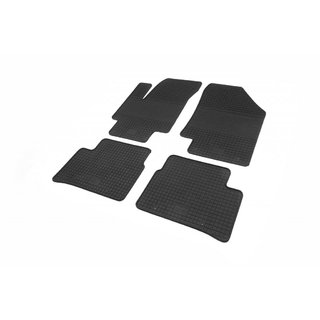 Rubberen vloermattenset (4 stuks, Polytep) Hyundai Accent 2006–2010 foto 1