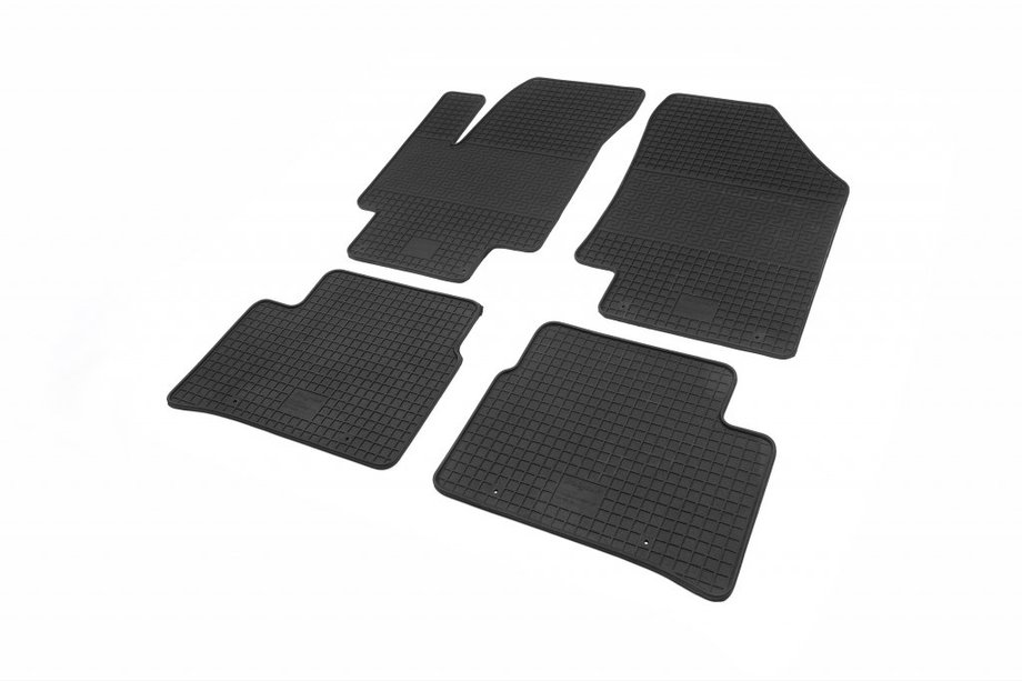 Kia Rio 2005–2011 Rubberen vloermattenset (4 stuks, Polytep) Image
