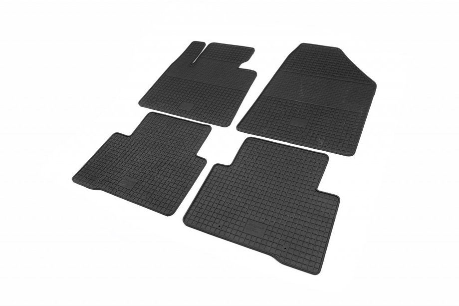 Hyundai Santa Fe 3 2012–2018 Rubberen vloermattenset (4 stuks, Polytep) Image