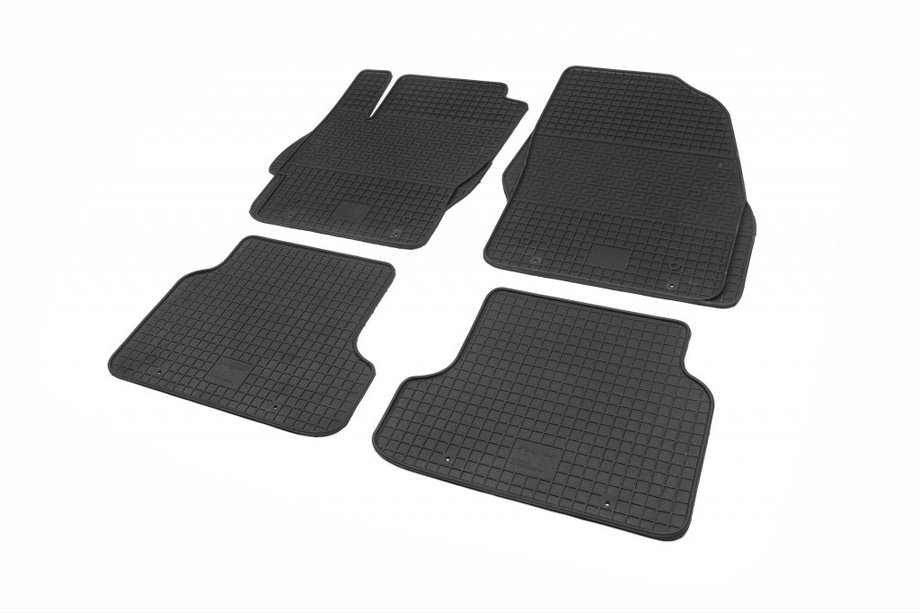 Ford Focus II 2005–2008 Rubberen vloermattenset (4 stuks, Polytep) Image