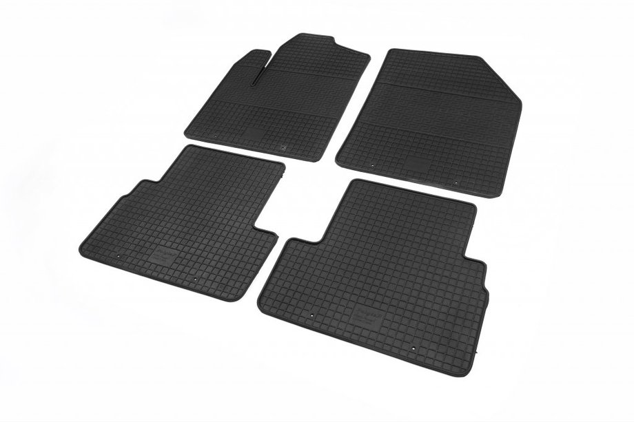 Ford Connect 2006–2009 Rubberen vloermattenset (4 stuks, Polytep) Image