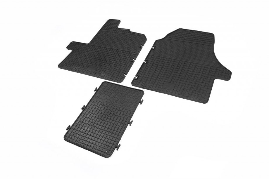 Peugeot Boxer 2006–2025 Rubberen automatten (3 stuks, Polytep) Foto 1