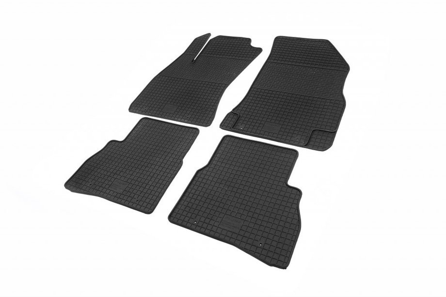 Fiat Doblo II 2010–2022 Rubberen vloermattenset (4 stuks, Polytep) Image