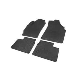 Rubberen vloermattenset (4 stuks, Polytep) Chevrolet Spark 2004–2009 foto 1