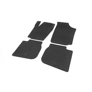 Rubberen vloermattenset (4 stuks, Polytep) Skoda Rapid 2012–2019 foto 1