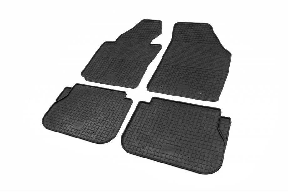 Volkswagen Caddy 2015–2020 Rubberen vloermattenset (4 stuks, Polytep) Image