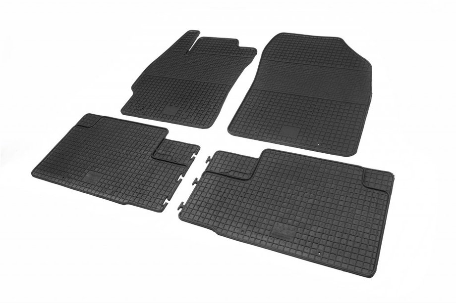 Toyota Corolla 2007–2013 Rubberen vloermattenset (4 stuks, Polytep) Image