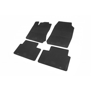 Rubberen vloermattenset (4 stuks, Polytep) Opel Vectra B 1995–2002 foto 1