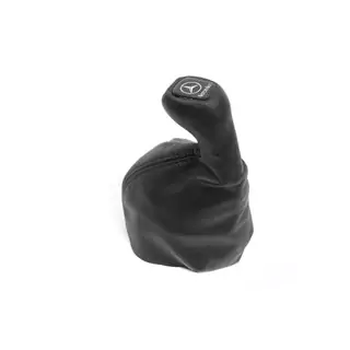 Pookhoes en pookknop zonder frame (leer)
