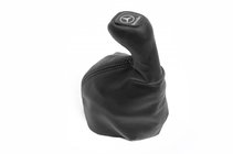 Mercedes E-class W210 1995–2002 Pookhoes en pookknop zonder frame (leer) foto 1