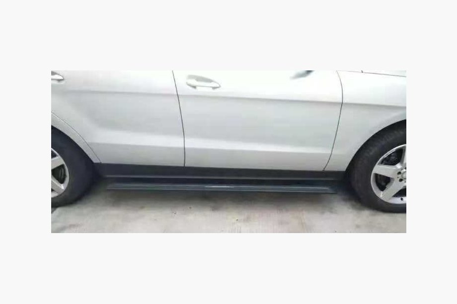 Mercedes GLE/ML-klasse W166 2011–2018 Zijdrempels met uitschuifmechanisme (2 st., aluminium) Foto 2