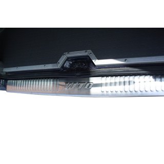 Achterbumper beschermlijst (Omsa, RVS) Mercedes Vito W638 1996–2003 foto 1