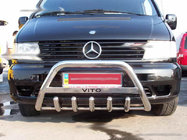 Mercedes Vito W638 1996–2003 Bullbar WT003/4 (RVS) zonder opschrift, 51 mm foto 9