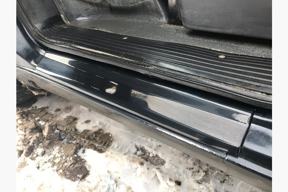 Mercedes Vito W638 1996–2003 ABS instaplijsten (2 stuks, kunststof) Mat Foto 3
