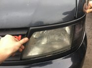 Mercedes Vito W638 1996–2003 Koplampwimpers (zwart) Hoogglans zwart foto 4