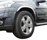 Mercedes GLK-klasse X204 2008–2015 RVS wielkastlijsten (set van 4 stuks) foto 1