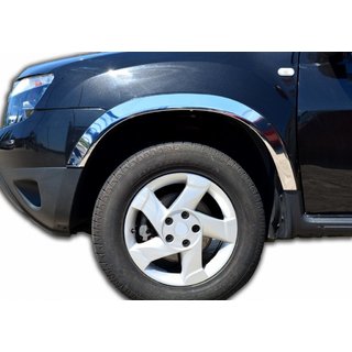 Wielkastlijsten (set van 4, roestvrij staal) Dacia Duster 2008–2018 foto 1