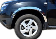 Dacia Duster 2008–2018 Wielkastlijsten (set van 4, roestvrij staal) foto 1