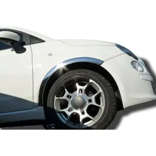 RVS wielkastlijsten (set van 4 stuks) foto 1