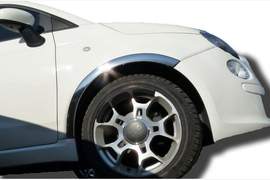 Fiat 500/500L 2013–2022 RVS wielkastlijsten (set van 4 stuks) Image