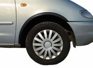 Ford Galaxy 1995–2006 Wielkastverbreders (set van 4, zwart) foto 1