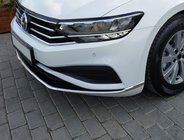 Volkswagen Passat B8 2015–2023 RVS beschermstrips voor voorbumper (2019+, 3-delig) foto 1