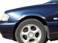 Mercedes C-klasse W202 1993–2001 RVS wielkastlijsten (set van 4 stuks) foto 1