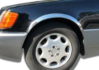 Mercedes S-class W140 1991–1998 Wielkastlijsten (Short/Long, 4 stuks, RVS) foto 1