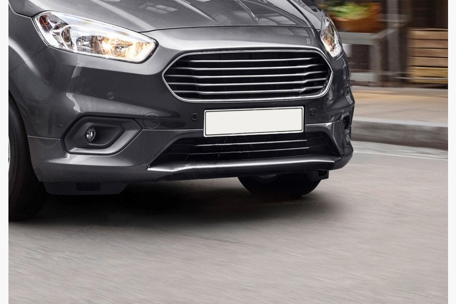 Ford Courier 2014–2023 OmsaLine bumperbeschermers (2018↗, 2 stuks, RVS) Image