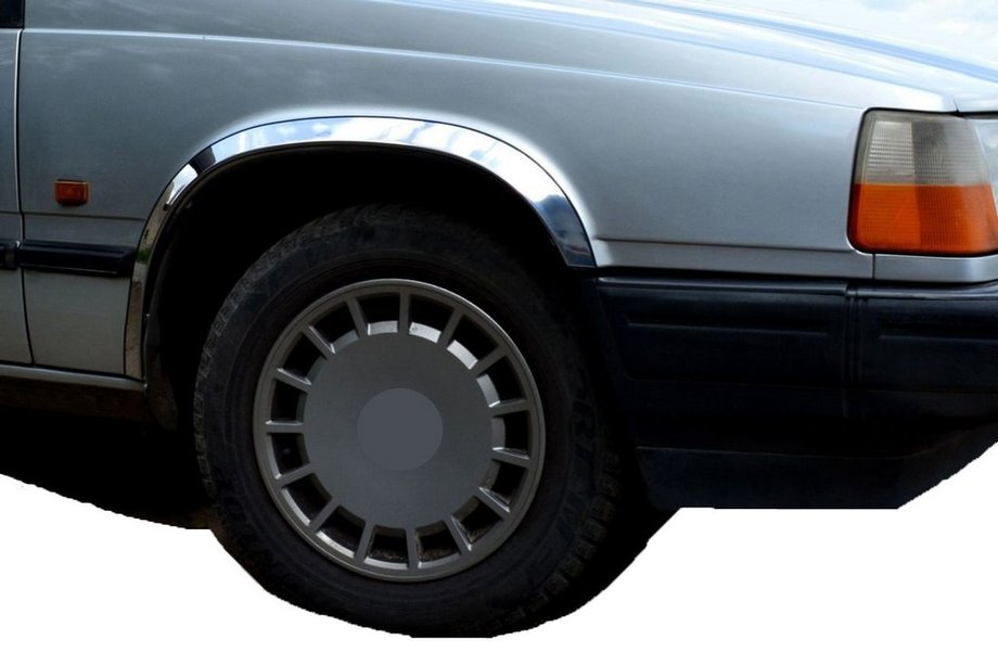 Volvo 940/960 1990–1997 RVS wielkastlijsten (set van 4 stuks) Image