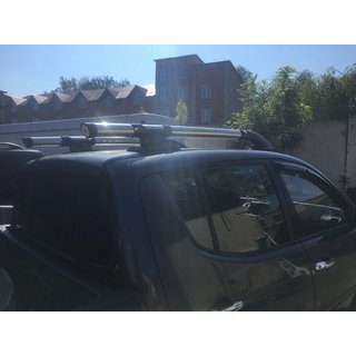 Grijze dakrails (met dwarsdragers) Mitsubishi L200 2006–2015 foto 2