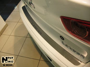 Mitsubishi Lancer X 2008– RVS achterbumperbeschermer zonder omvouw SD Nataniko foto 1