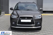 Mitsubishi ASX 2010–2023 Frontbescherming ST008 (RVS) foto 3