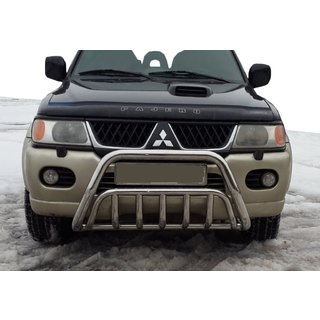 Bullbar WT002 (RVS) Mitsubishi Pajero Sport 1996–2007