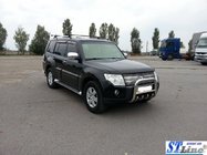 Mitsubishi Pajero Wagon III 1999–2006 Bullbar QT006 (RVS) foto 3