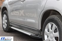 Mitsubishi ASX 2010–2023 Zijsteps Allmond Grey (2 stuks, aluminium) foto 3