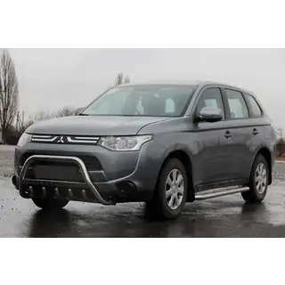 Bullbar WT004 (RVS) Mitsubishi Outlander 2012–2021 foto 1