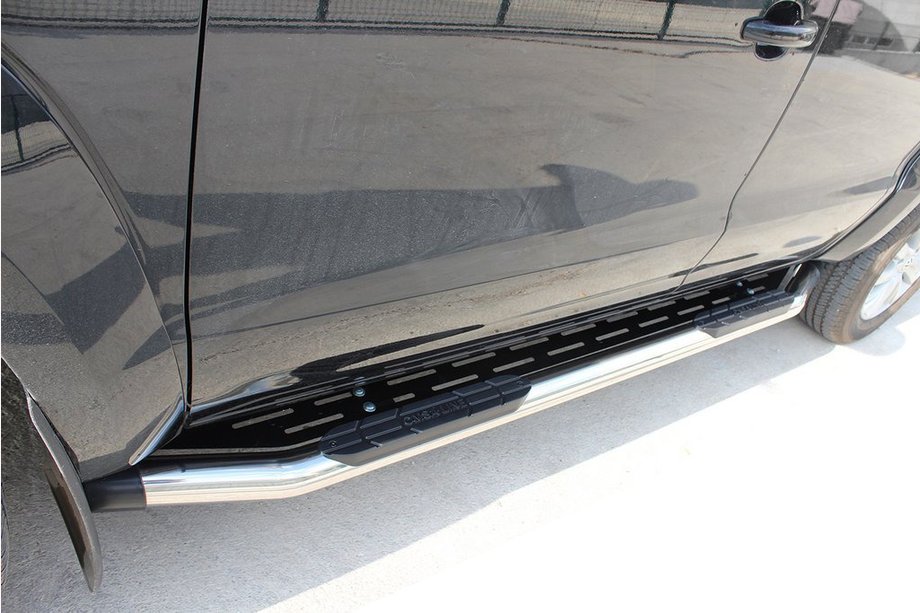 Fiat Fullback 2016– Side steps Amazon Silver (2 st., RVS) Image
