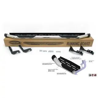 Side steps Amazon Inox (2 st., RVS) foto 4