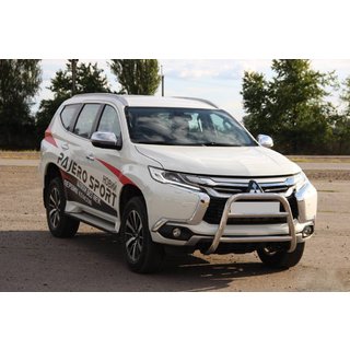 Bullbar WT022 (RVS) Mitsubishi Pajero Sport 2015– foto 1