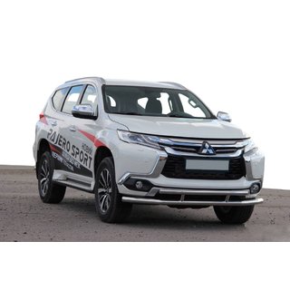 RVS voorbescherming ST016 Mitsubishi Pajero Sport 2015– foto 1