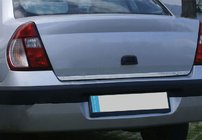 Renault Symbol 1999–2008 Kofferkleprand (Sedan, RVS) foto 1
