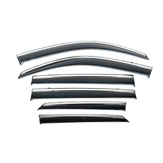 Raamwindschermen met chromen sierlijst Niken Luxury (6 stuks) Lexus GX460 2009–2023 foto 2