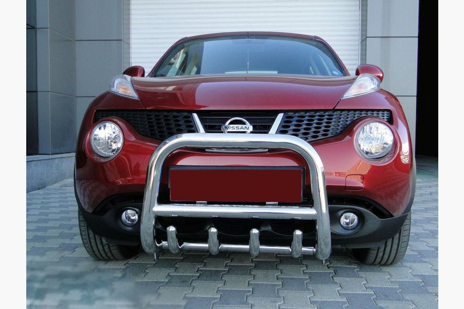 Nissan Juke 2010–2019 Bullbar QT006 (RVS) Image