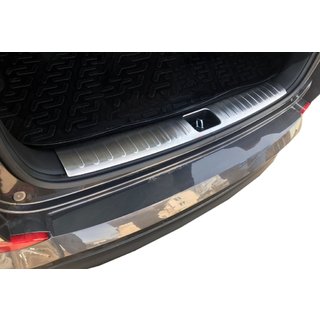 OmsaLine RVS beschermplaat voor achterste bagagedrempel Hyundai Tucson TL 2016–2021 foto 1