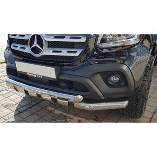 Gronder voorste bullbar (RVS, 70 mm)