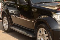Dodge Nitro 2006–2011 Deurstrips (RVS) foto 1