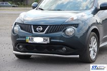 Nissan Juke 2010–2019 RVS frontbescherming ST008-2 foto 4